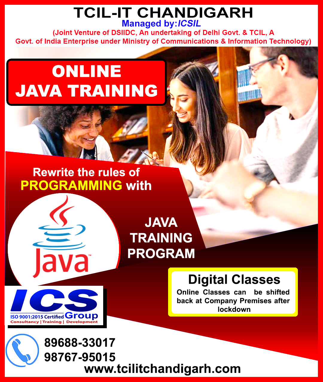 Java Training in Chandigarh Mohali
